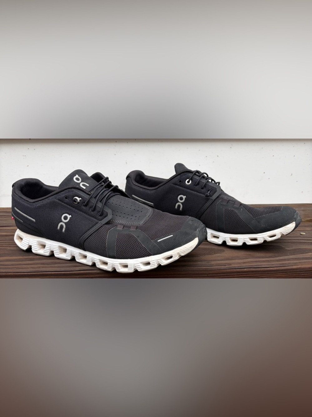 On Cloud 6 Men’s Black Size 12
